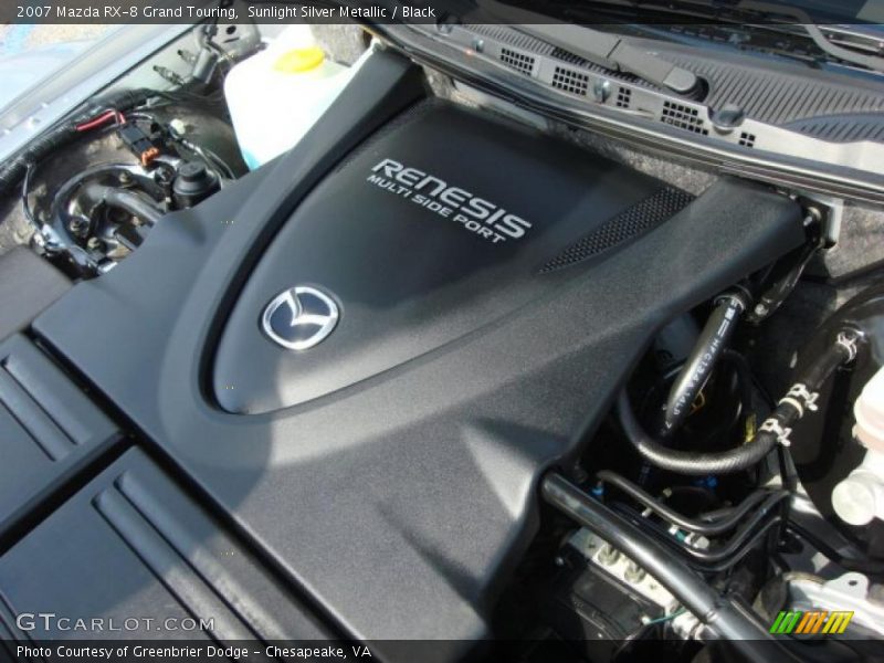 Sunlight Silver Metallic / Black 2007 Mazda RX-8 Grand Touring