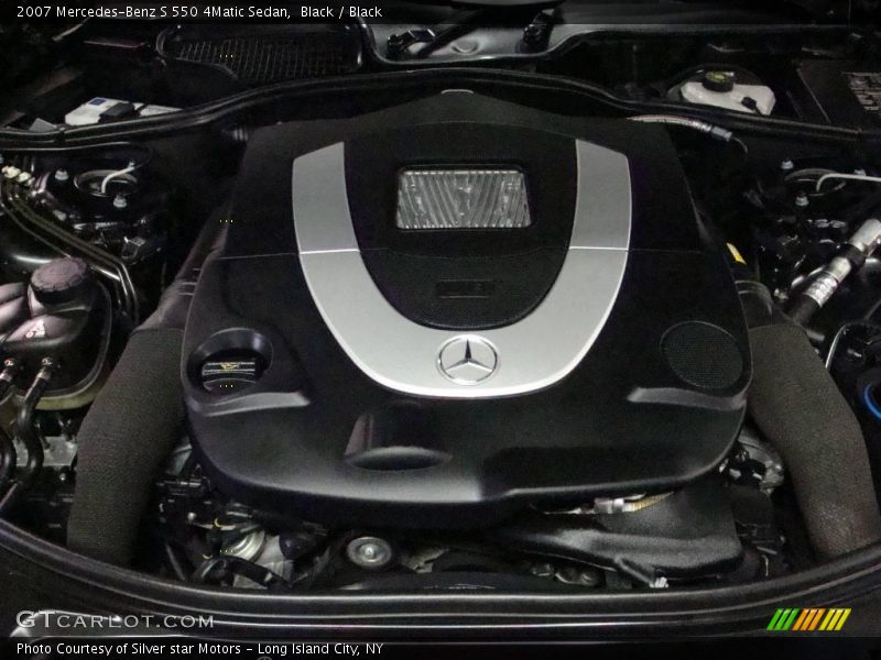 Black / Black 2007 Mercedes-Benz S 550 4Matic Sedan