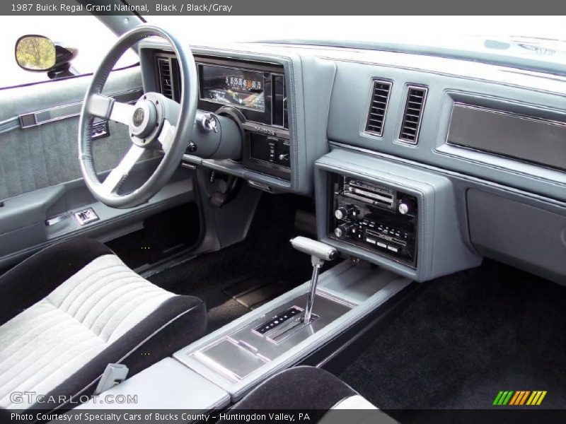 Dashboard of 1987 Regal Grand National