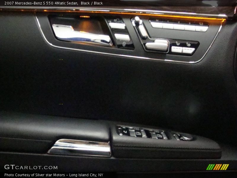Black / Black 2007 Mercedes-Benz S 550 4Matic Sedan