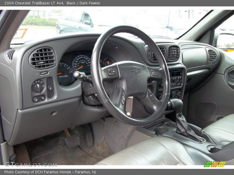 Black / Dark Pewter 2004 Chevrolet TrailBlazer LT 4x4