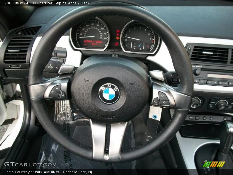 Alpine White / Black 2006 BMW Z4 3.0i Roadster