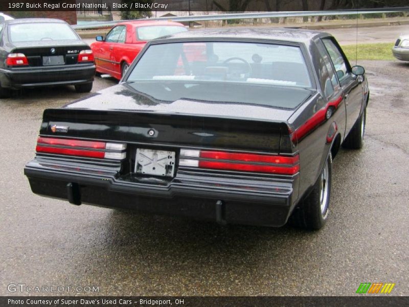  1987 Regal Grand National Black