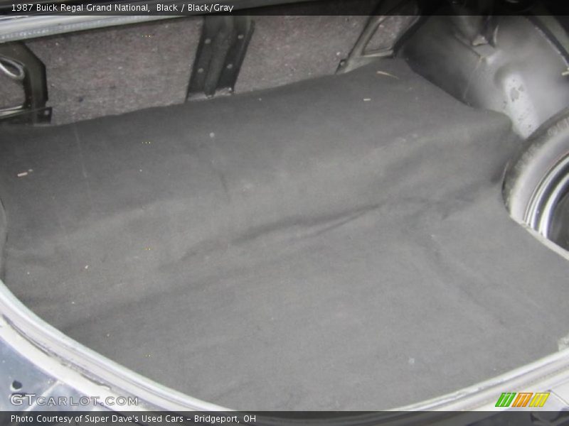  1987 Regal Grand National Trunk