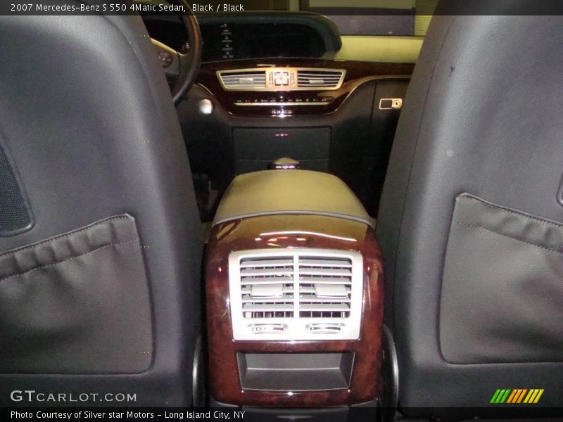 Black / Black 2007 Mercedes-Benz S 550 4Matic Sedan