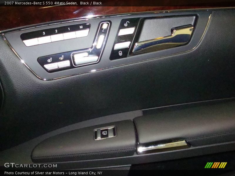 Black / Black 2007 Mercedes-Benz S 550 4Matic Sedan