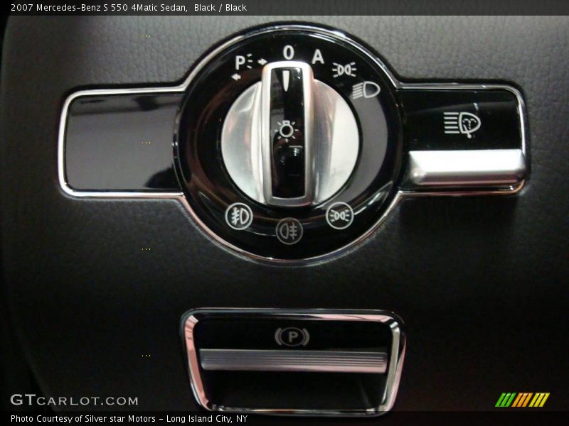 Black / Black 2007 Mercedes-Benz S 550 4Matic Sedan