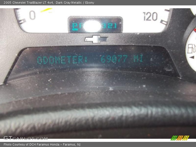 Dark Gray Metallic / Ebony 2005 Chevrolet TrailBlazer LT 4x4