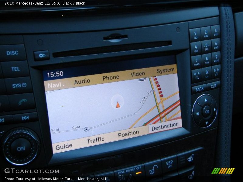 Black / Black 2010 Mercedes-Benz CLS 550