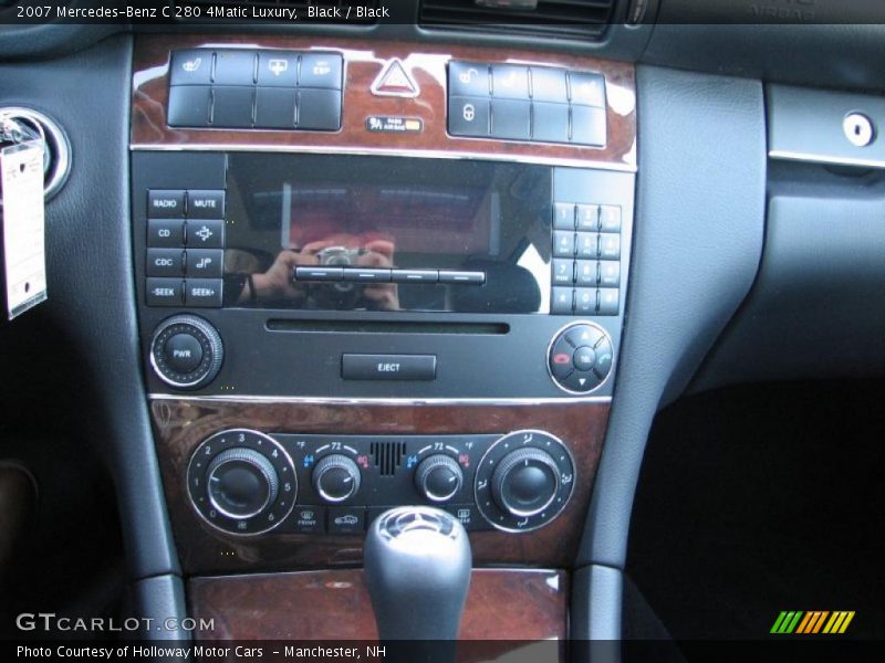 Black / Black 2007 Mercedes-Benz C 280 4Matic Luxury