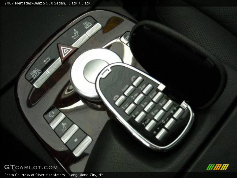 Black / Black 2007 Mercedes-Benz S 550 Sedan