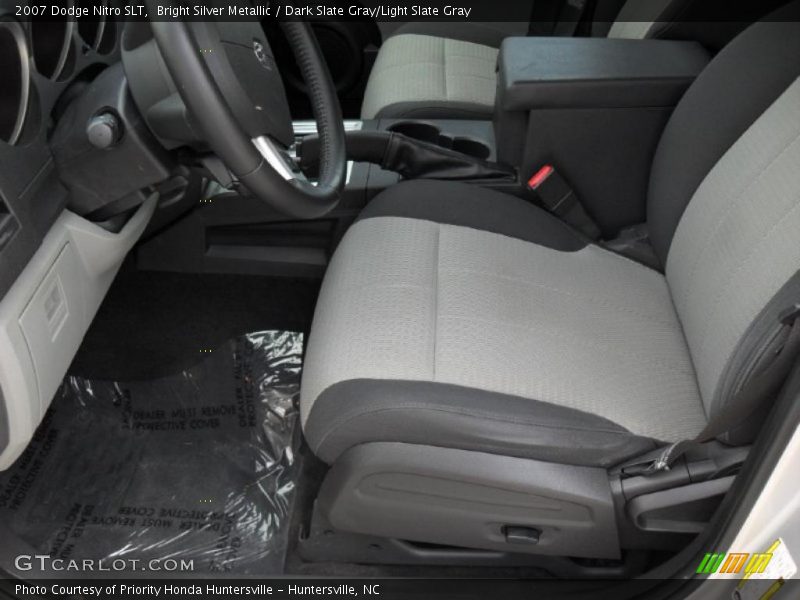 Bright Silver Metallic / Dark Slate Gray/Light Slate Gray 2007 Dodge Nitro SLT