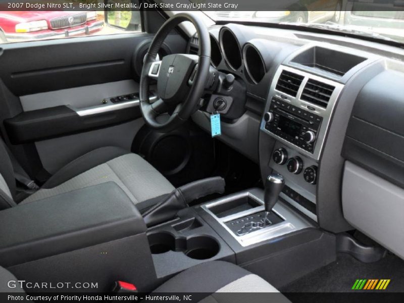 Bright Silver Metallic / Dark Slate Gray/Light Slate Gray 2007 Dodge Nitro SLT