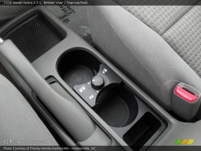 Brilliant Silver / Charcoal/Steel 2008 Nissan Sentra 2.0 S