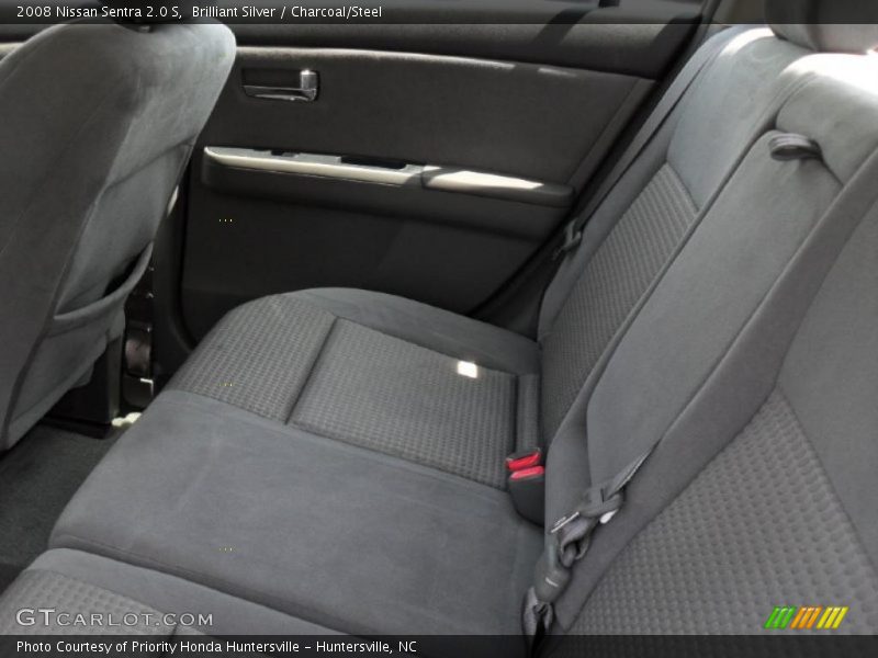 Brilliant Silver / Charcoal/Steel 2008 Nissan Sentra 2.0 S