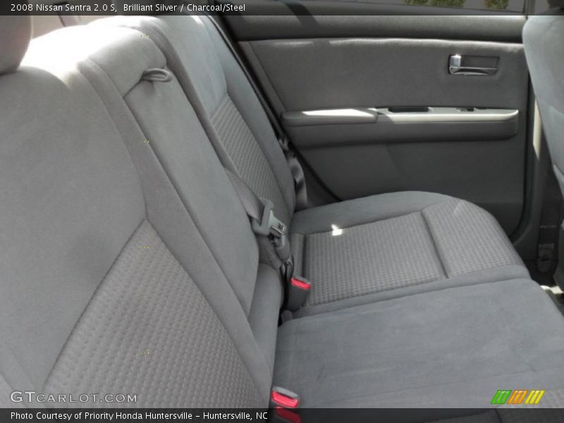 Brilliant Silver / Charcoal/Steel 2008 Nissan Sentra 2.0 S