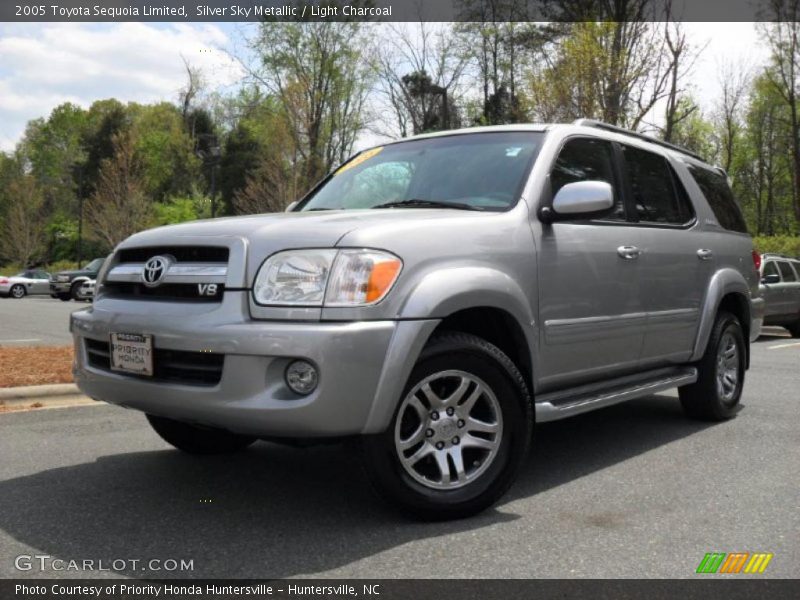 Silver Sky Metallic / Light Charcoal 2005 Toyota Sequoia Limited