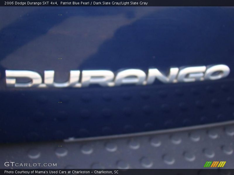 Patriot Blue Pearl / Dark Slate Gray/Light Slate Gray 2006 Dodge Durango SXT 4x4