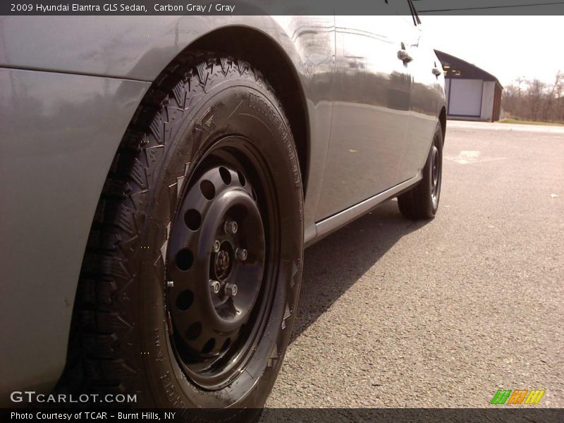 Carbon Gray / Gray 2009 Hyundai Elantra GLS Sedan