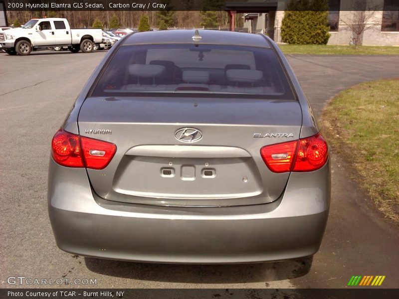 Carbon Gray / Gray 2009 Hyundai Elantra GLS Sedan