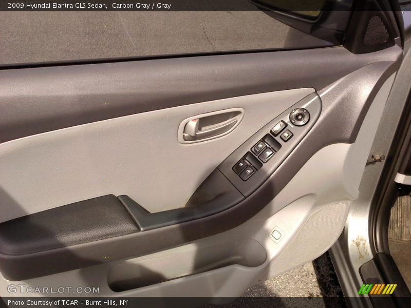 Carbon Gray / Gray 2009 Hyundai Elantra GLS Sedan