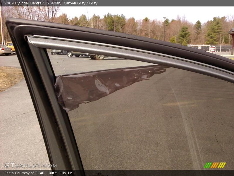 Carbon Gray / Gray 2009 Hyundai Elantra GLS Sedan