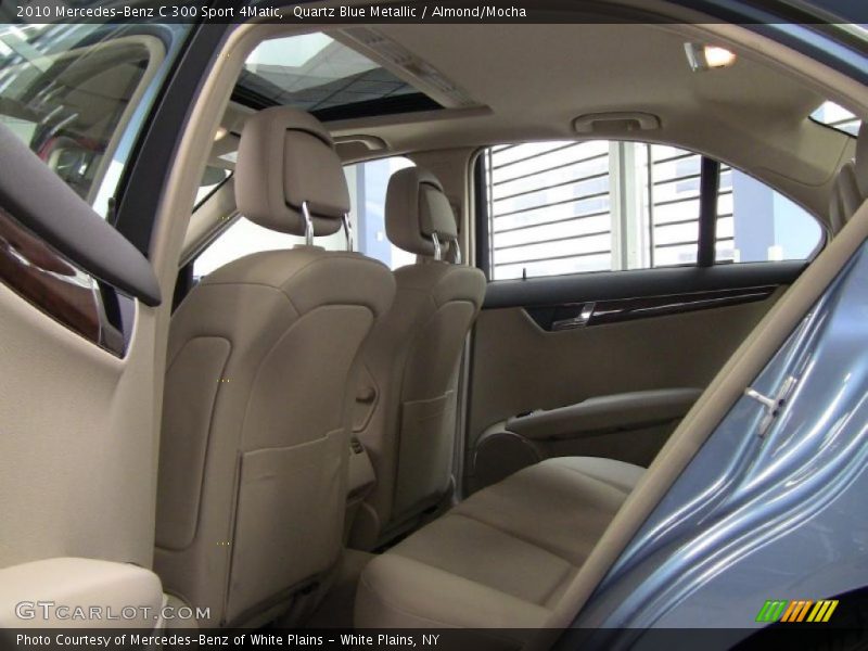 Quartz Blue Metallic / Almond/Mocha 2010 Mercedes-Benz C 300 Sport 4Matic