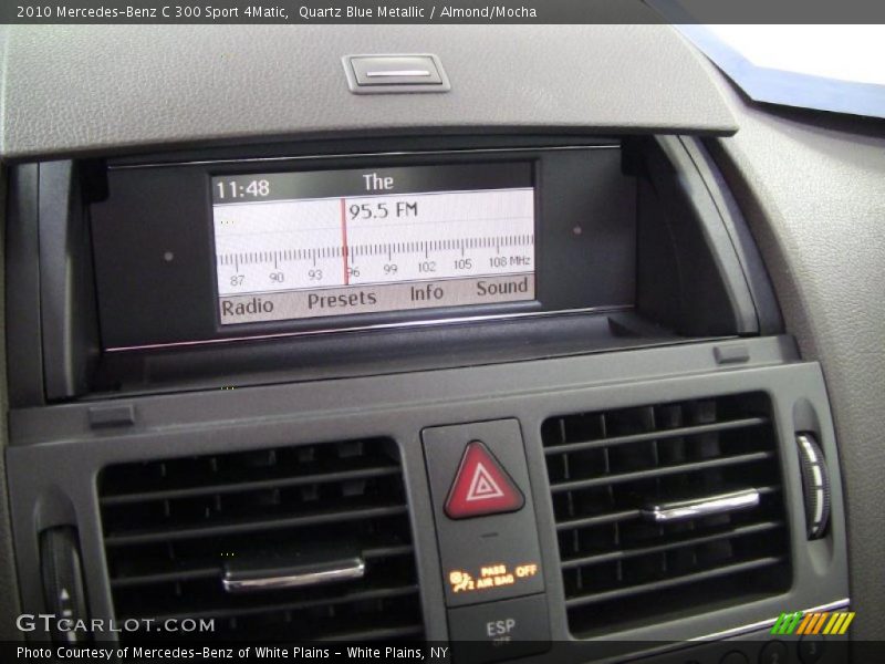 Quartz Blue Metallic / Almond/Mocha 2010 Mercedes-Benz C 300 Sport 4Matic