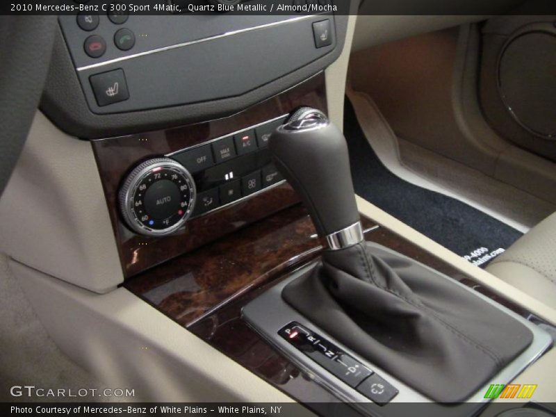 Quartz Blue Metallic / Almond/Mocha 2010 Mercedes-Benz C 300 Sport 4Matic