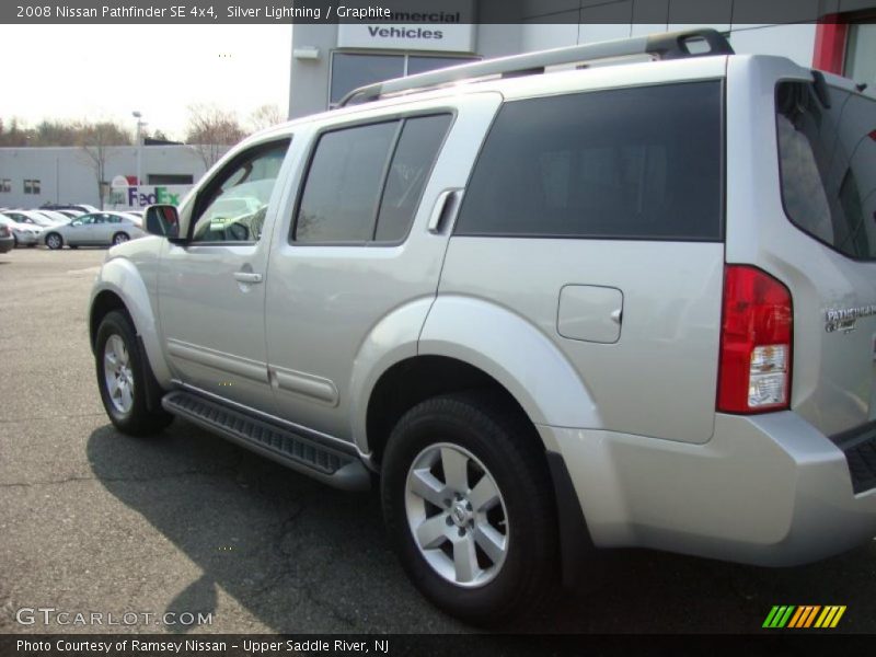 Silver Lightning / Graphite 2008 Nissan Pathfinder SE 4x4