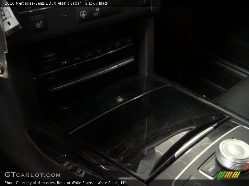 Black / Black 2010 Mercedes-Benz E 350 4Matic Sedan