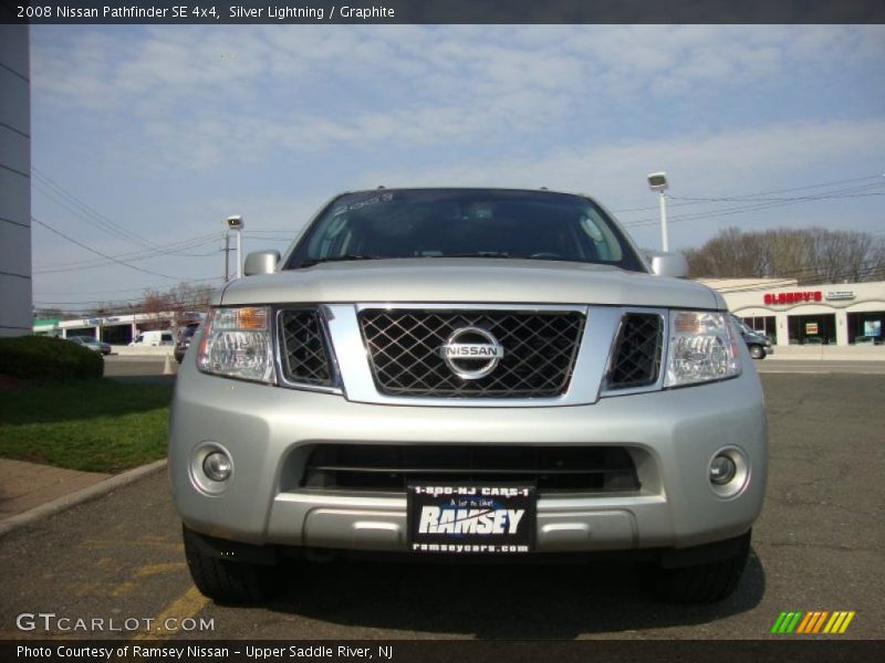 Silver Lightning / Graphite 2008 Nissan Pathfinder SE 4x4