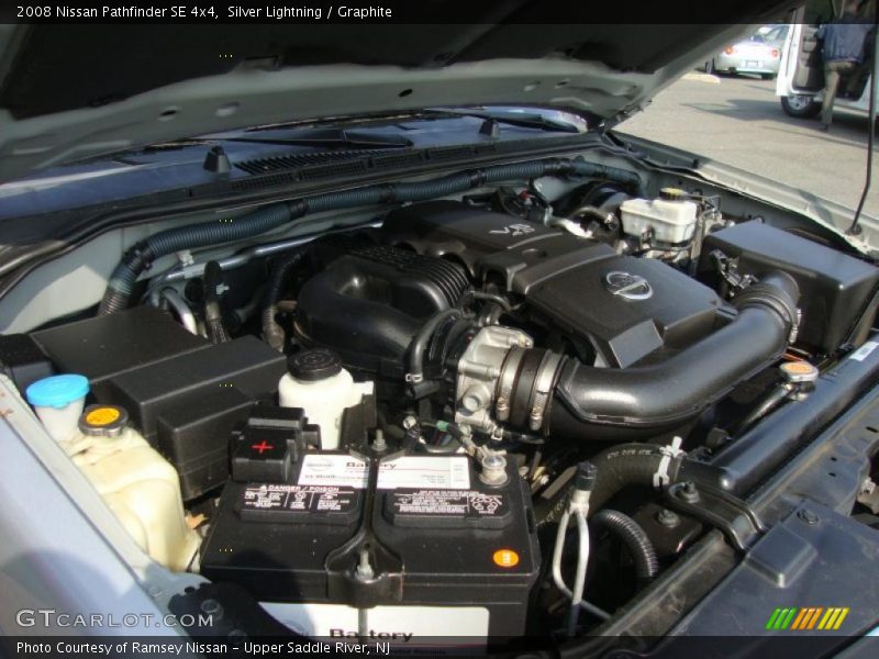 Silver Lightning / Graphite 2008 Nissan Pathfinder SE 4x4