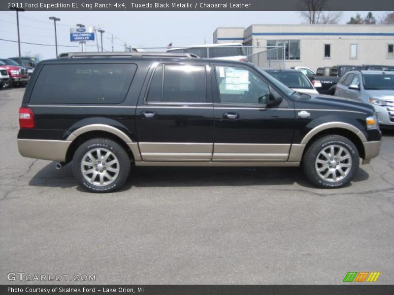 Tuxedo Black Metallic / Chaparral Leather 2011 Ford Expedition EL King Ranch 4x4