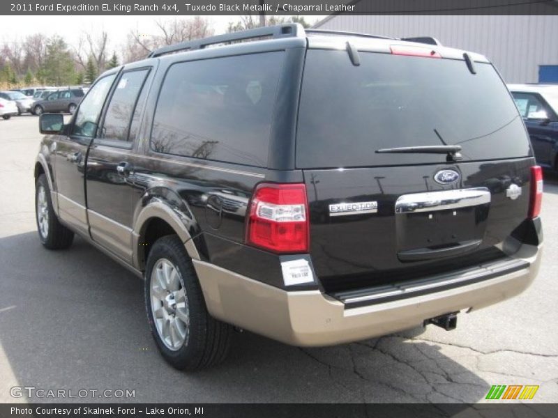 Tuxedo Black Metallic / Chaparral Leather 2011 Ford Expedition EL King Ranch 4x4