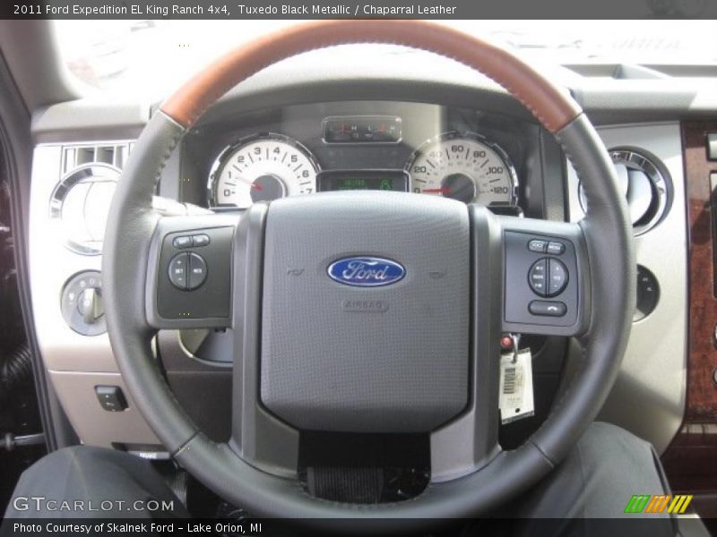 Tuxedo Black Metallic / Chaparral Leather 2011 Ford Expedition EL King Ranch 4x4
