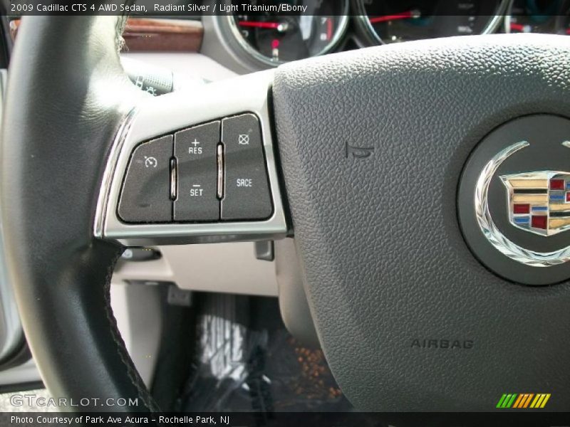 Radiant Silver / Light Titanium/Ebony 2009 Cadillac CTS 4 AWD Sedan