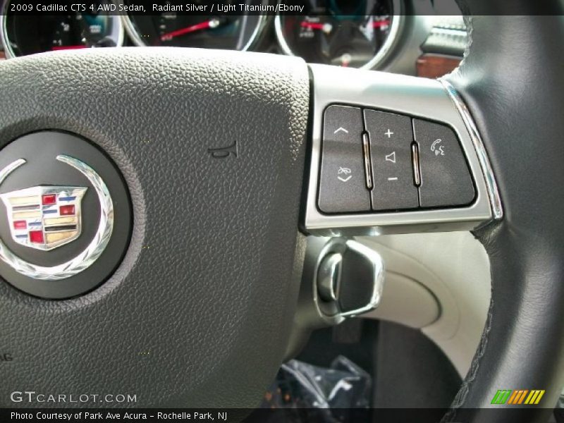 Radiant Silver / Light Titanium/Ebony 2009 Cadillac CTS 4 AWD Sedan