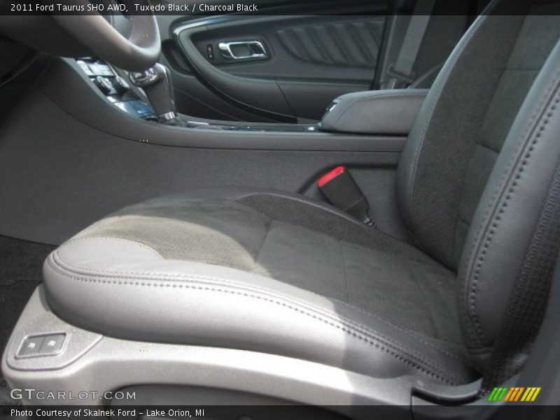  2011 Taurus SHO AWD Charcoal Black Interior
