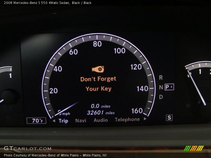 Black / Black 2008 Mercedes-Benz S 550 4Matic Sedan