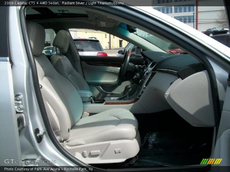 Radiant Silver / Light Titanium/Ebony 2009 Cadillac CTS 4 AWD Sedan
