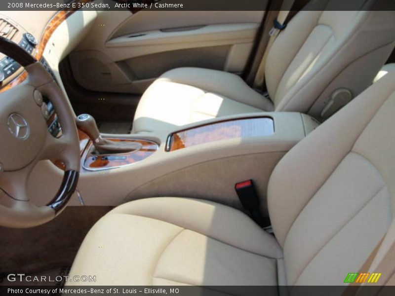 Arctic White / Cashmere 2008 Mercedes-Benz E 350 Sedan