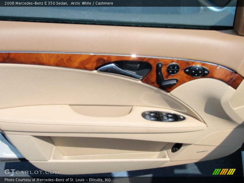 Arctic White / Cashmere 2008 Mercedes-Benz E 350 Sedan