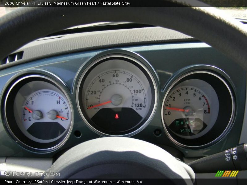 Magnesium Green Pearl / Pastel Slate Gray 2006 Chrysler PT Cruiser