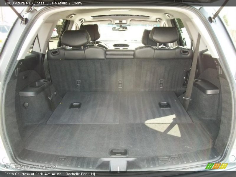 Steel Blue Metallic / Ebony 2008 Acura MDX