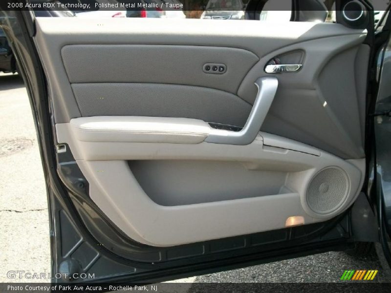 Polished Metal Metallic / Taupe 2008 Acura RDX Technology