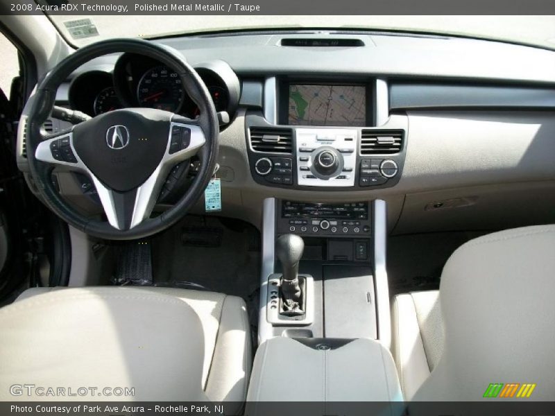 Polished Metal Metallic / Taupe 2008 Acura RDX Technology