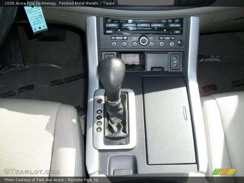 Polished Metal Metallic / Taupe 2008 Acura RDX Technology