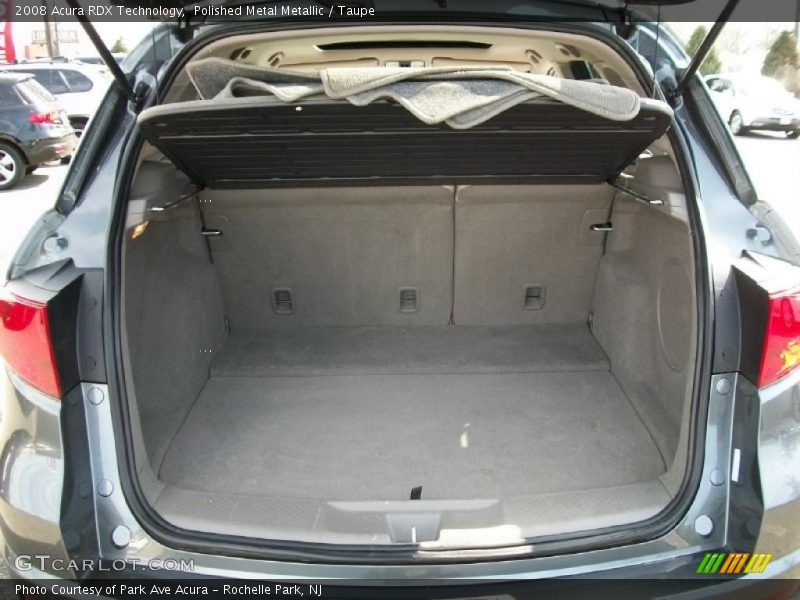 Polished Metal Metallic / Taupe 2008 Acura RDX Technology