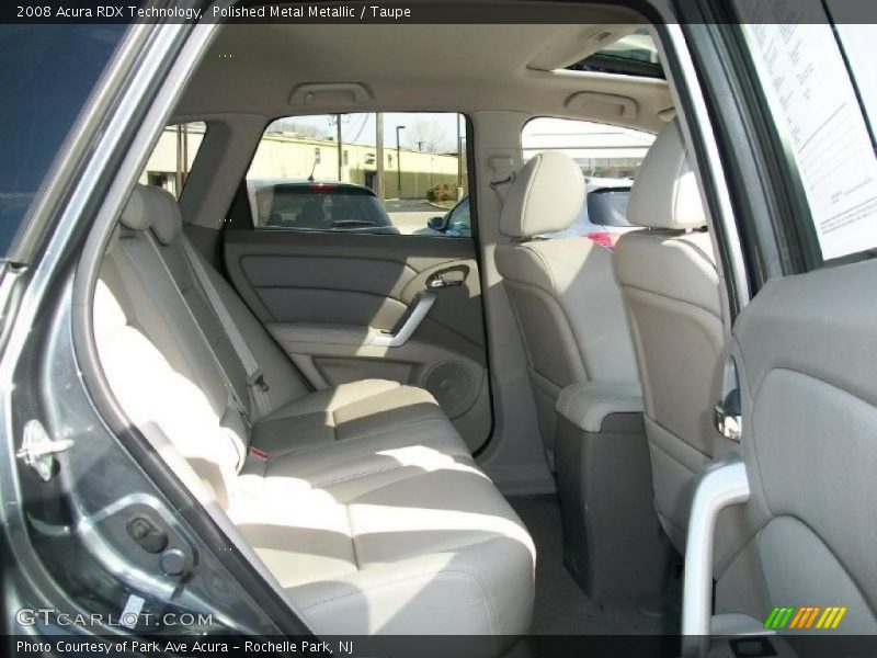 Polished Metal Metallic / Taupe 2008 Acura RDX Technology